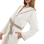 Μπουρνούζι New Comfy Sand (Με Κουκούλα)