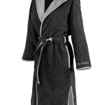 Μπουρνούζι New Comfy Black (Με Κουκούλα)