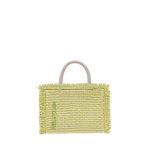 Τσάντα Χειρός Mini Tropical Dusty Yellow