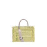 Τσάντα Χειρός Mini Tropical Dusty Yellow