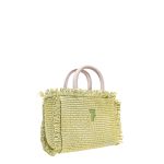 Τσάντα Χειρός Mini Tropical Dusty Yellow