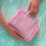 Τσάντα Χειρός Mini Tropical Pinky