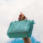 Τσάντα Χειρός Mini Tropical Aqua