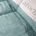 Παπλωματοθήκη Agnes Aqua Suede
