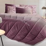 Παπλωματοθήκη Estee Amethyst Suede