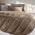 Παπλωματοθήκη Estee Toffee Suede